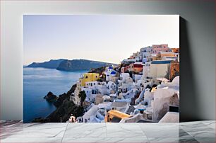 Πίνακας, Santorini Coastal Architecture Σαντορίνη Παράκτια Αρχιτεκτονική