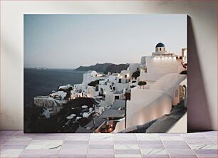 Πίνακας, Santorini Evening Βραδιά Σαντορίνης