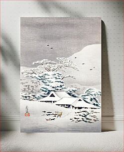 Πίνακας, Sawatari in Snow (1936) by Hiroaki Takahashi