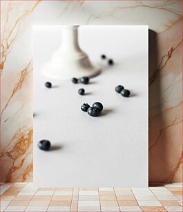 Πίνακας, Scattered Blueberries Διάσπαρτα βατόμουρα