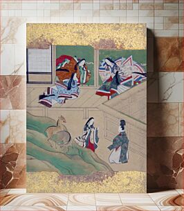 Πίνακας, Scenes from Tales of Ise (Ise monogatari), Tosa School
