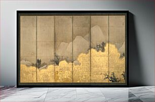 Πίνακας, Scenes from the Eight Views of the Xiao and Xiang Rivers by Unkoku Tōeki