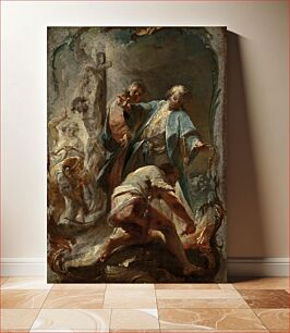 Πίνακας, Scenes from the Life of Saint Arianus by Johann Wolfgang Baumgartner