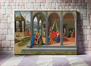 Πίνακας, Scenes from the Life of Saint John the Baptist