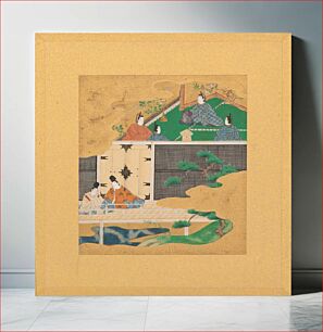 Πίνακας, Scenes from The Tale of Genji