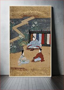 Πίνακας, Scenes from the Tales of Ise (Ise monogatari)