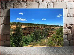 Πίνακας, Scenic Canyon Landscape Γραφικό Τοπίο Φαράγγι