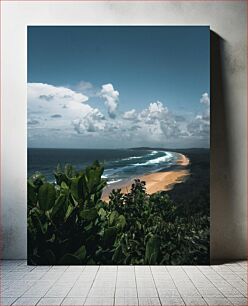 Πίνακας, Scenic Coastal View Γραφική θέα στην Ακτή