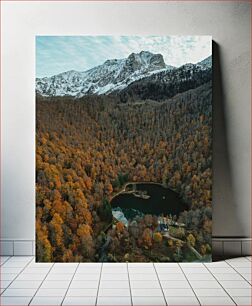 Πίνακας, Scenic Mountain and Forest Landscape Γραφικό ορεινό και δασικό τοπίο