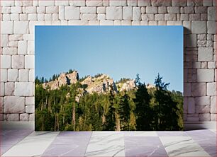 Πίνακας, Scenic Mountain Landscape Γραφικό ορεινό τοπίο