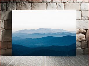 Πίνακας, Scenic Mountain View Γραφική θέα στο βουνό