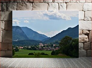 Πίνακας, Scenic Mountain Village Γραφικό ορεινό χωριό