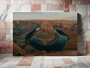 Πίνακας, Scenic River Bend in Desert Canyon Scenic River Bend στο Desert Canyon