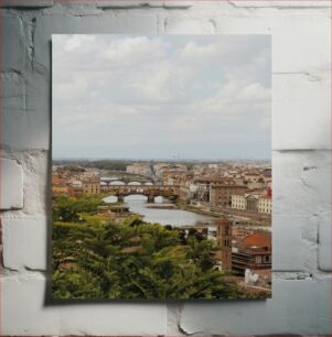 Πίνακας, Scenic View of Florence Γραφική θέα της Φλωρεντίας