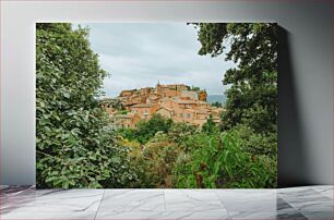 Πίνακας, Scenic Village View Γραφική θέα στο χωριό