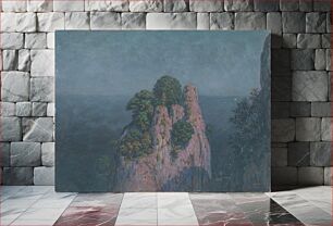 Πίνακας, Seascape with rocks by Dezider Czölder