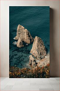 Πίνακας, Seaside Cliffs and Rocks Παραθαλάσσιοι βράχοι και βράχοι