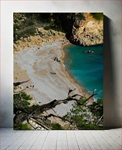 Πίνακας, Secluded Beach Cove Απομονωμένος Beach Cove