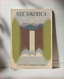 Πίνακας, See America. Visit the national parks