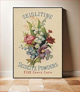 Πίνακας, Seidlitine Seidlitz Powders, five cents each