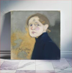 Πίνακας, Self-portrait, 1912, Helene Schjerfbeck