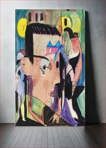 Πίνακας, Self-Portrait (1928) by Ernst Ludwig Kirchner