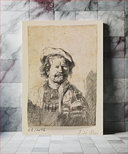Πίνακας, Self portrait by Rembrandt van Rijn