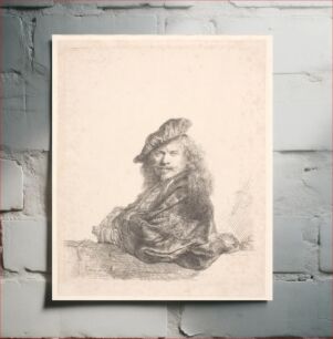 Πίνακας, Self portrait by Rembrandt van Rijn