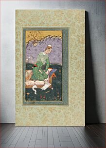 Πίνακας, Self-Portrait of Mir Sayyid Ali by Mir Sayyid Ali