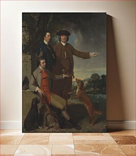 Πίνακας, Self-Portrait with His Father and His Brother