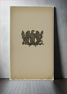 Πίνακας, Sem Georges Goursat, dit (1863-1934). "Aigle impérial (quatrième de couverture)". Procédé photomécanique couleur. Paris, musée Carnavalet