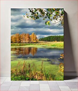 Πίνακας, Serene Autumn Landscape Γαλήνιο φθινοπωρινό τοπίο