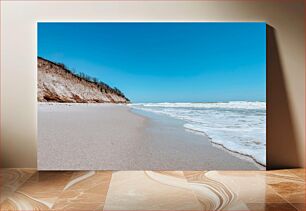 Πίνακας, Serene Beachscape Γαλήνιο παραθαλάσσιο τοπίο