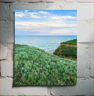 Πίνακας, Serene Coastal Landscape Γαλήνιο παραθαλάσσιο τοπίο