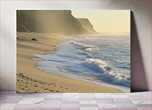 Πίνακας, Serene Coastal Morning Γαλήνιο παράκτιο πρωινό