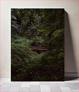 Πίνακας, Serene Forest Bridge Γέφυρα Γαλήνης Δάσους