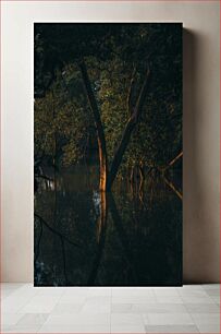 Πίνακας, Serene Forest Reflections Γαλήνιες αντανακλάσεις του δάσους