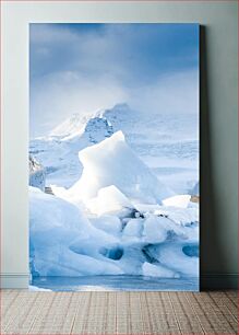 Πίνακας, Serene Frozen Landscape Γαλήνιο παγωμένο τοπίο