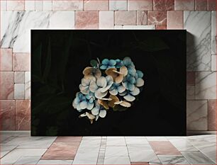 Πίνακας, Serene Hydrangea Blossom Γαληνό άνθος ορτανσίας