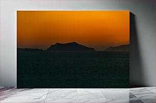 Πίνακας, Serene Island Sunset Γαληνό νησί ηλιοβασίλεμα