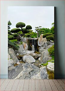 Πίνακας, Serene Japanese Garden Γαλήνιος ιαπωνικός κήπος