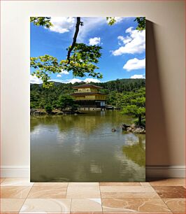 Πίνακας, Serene Japanese Temple Surrounding Γαλήνιος ιαπωνικός ναός που περιβάλλει