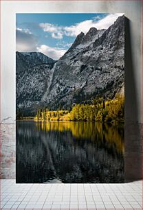 Πίνακας, Serene Mountain Lake Γαληνή ορεινή λίμνη