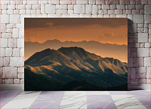 Πίνακας, Serene Mountain Landscape Γαλήνιο ορεινό τοπίο