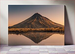 Πίνακας, Serene Mountain Reflection Γαλήνια Αντανάκλαση Βουνού