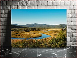 Πίνακας, Serene Valley Landscape Γαληνό τοπίο της κοιλάδας