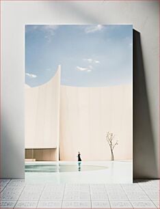 Πίνακας, Serene Woman by Modern Architecture Serene Woman by Modern Architecture