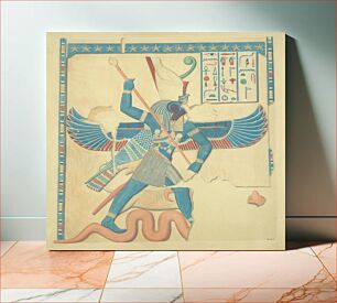 Πίνακας, Seth Slaying a Serpent, Temple of Amun at Hibis