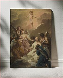 Πίνακας, Seven Angels Adoring the Christ Child by Pierre Subleyras