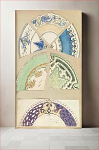 Πίνακας, Seven Designs for Decorated Plates